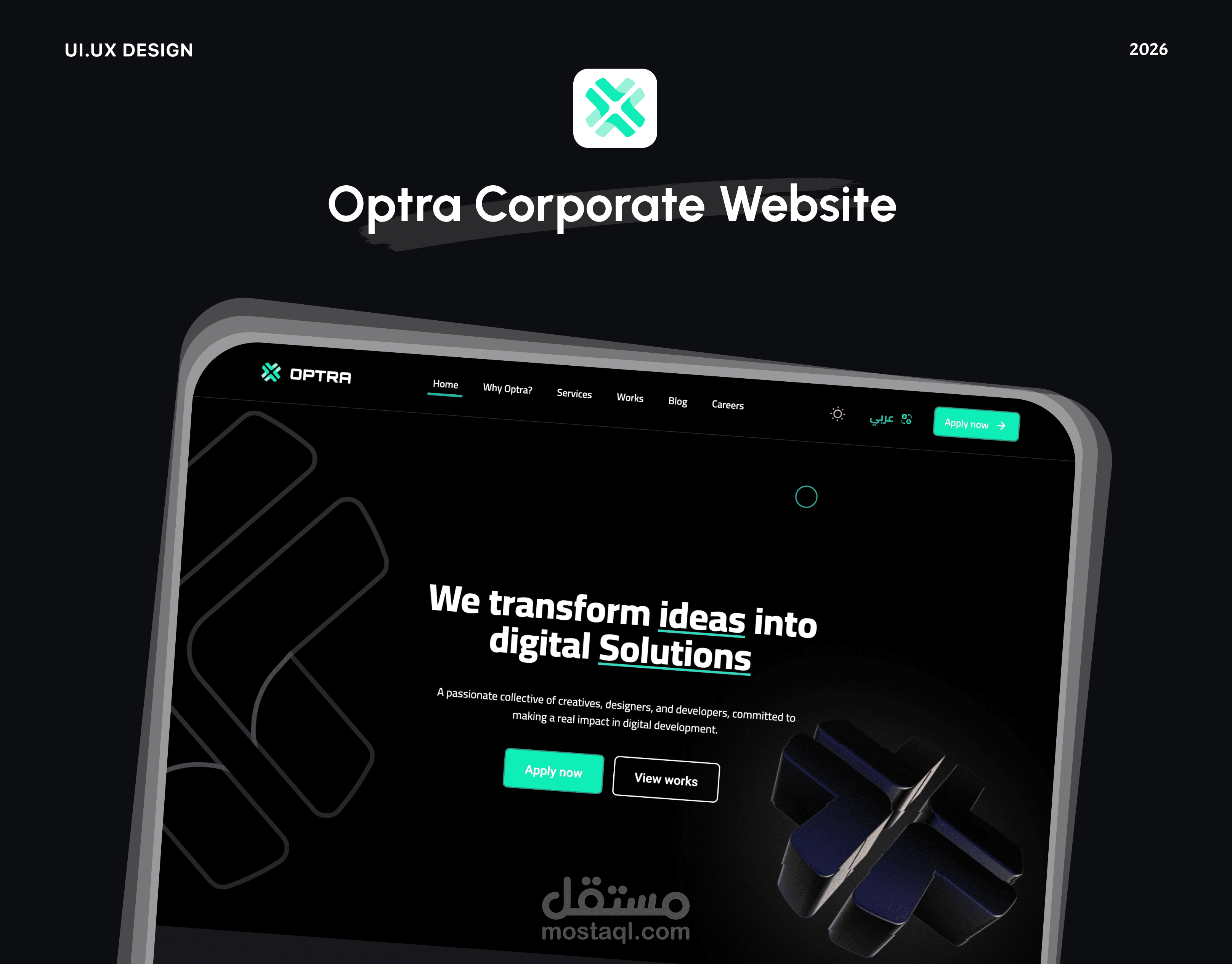 Tech Company Landing Page