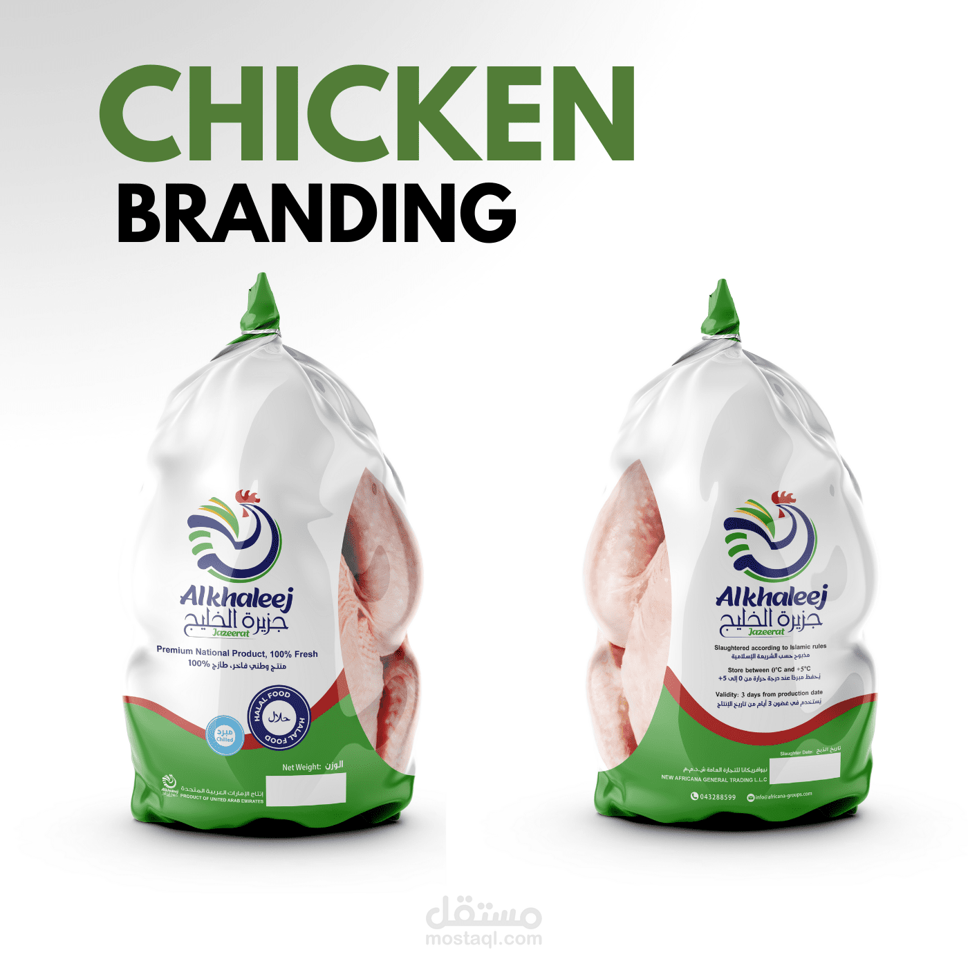 Frozen Chicken Co. – Logo & Packaging Design