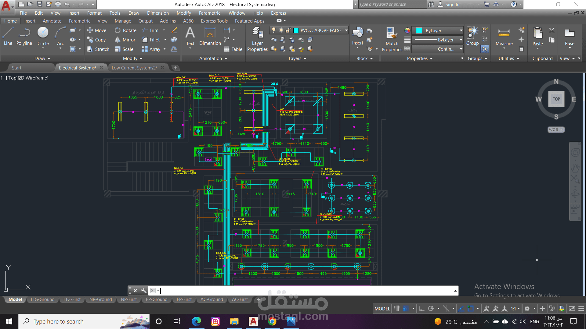 Shop drawings of the National Bank