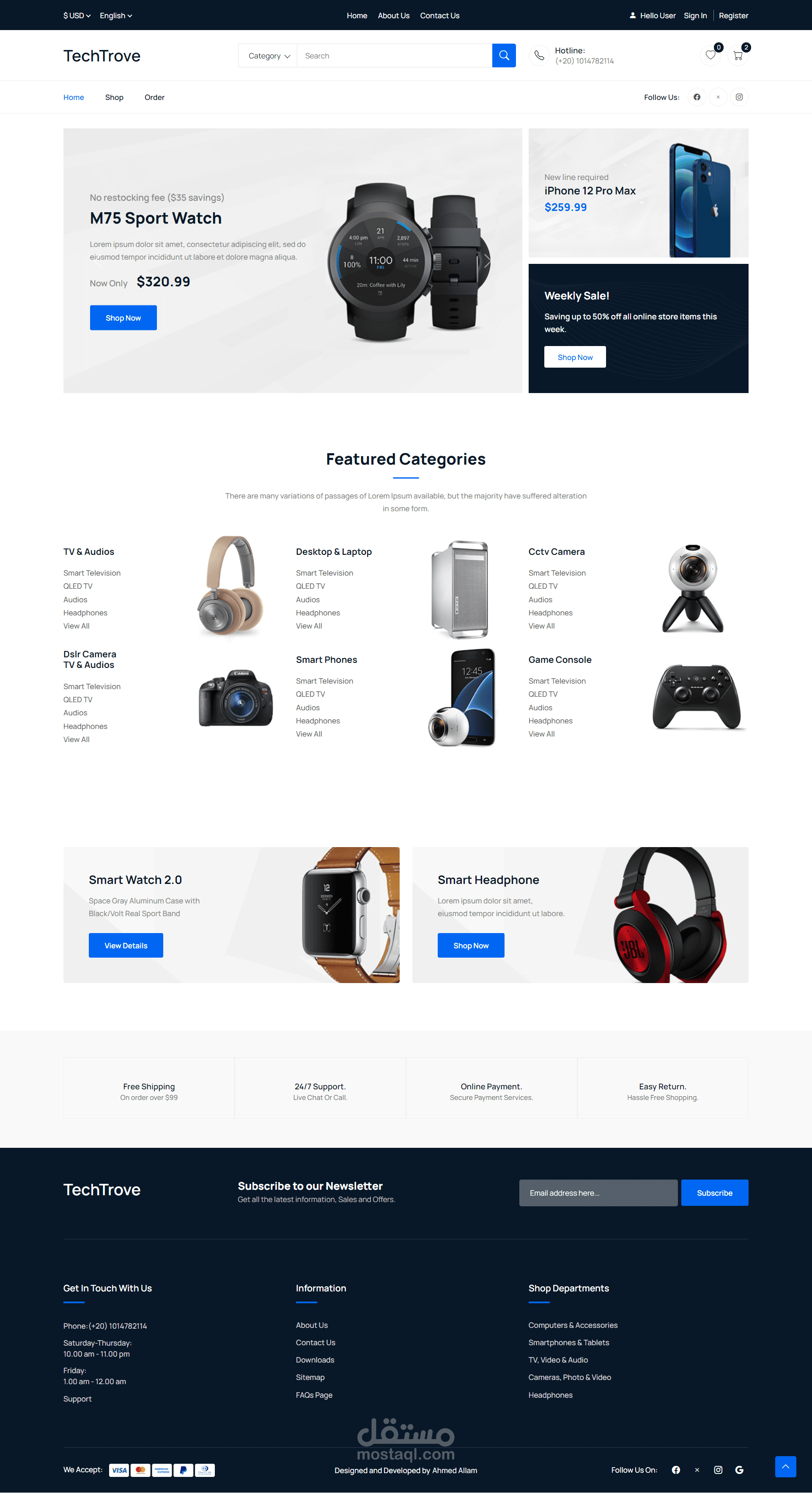 E-Commerce (TechTrove)