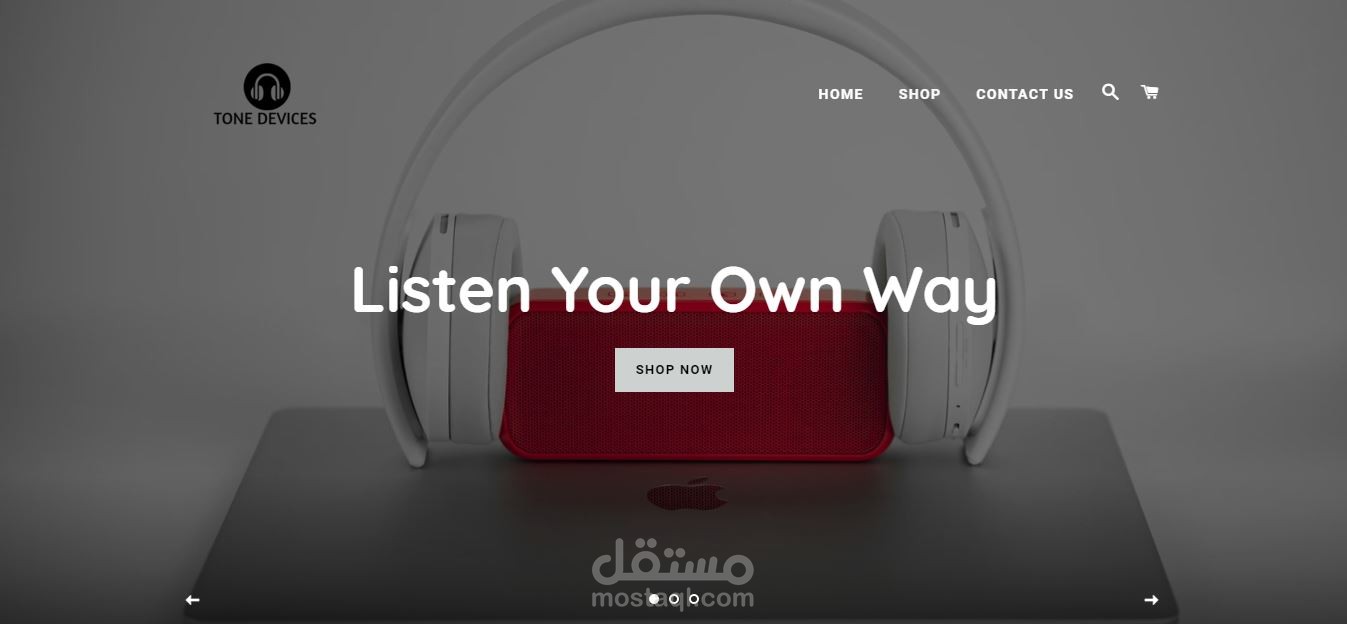 Tone Devices Website