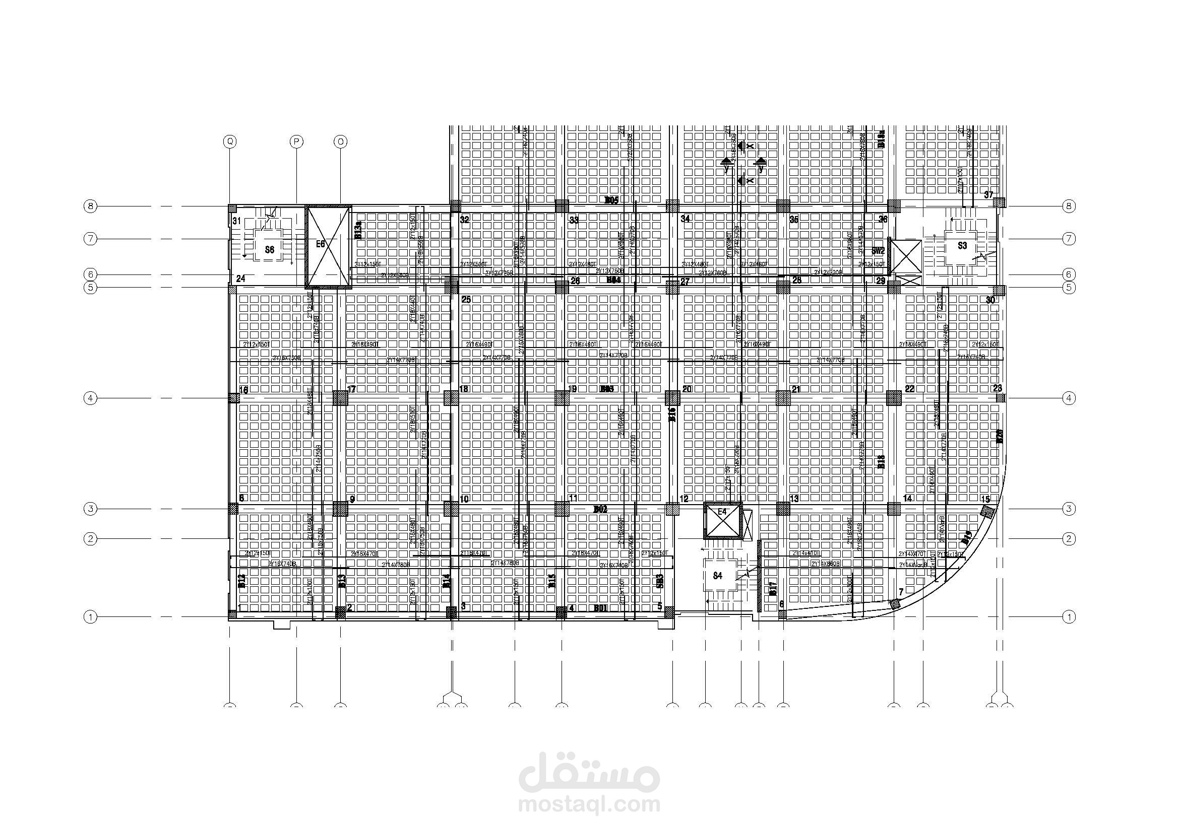 تصميم مبنى تجاري