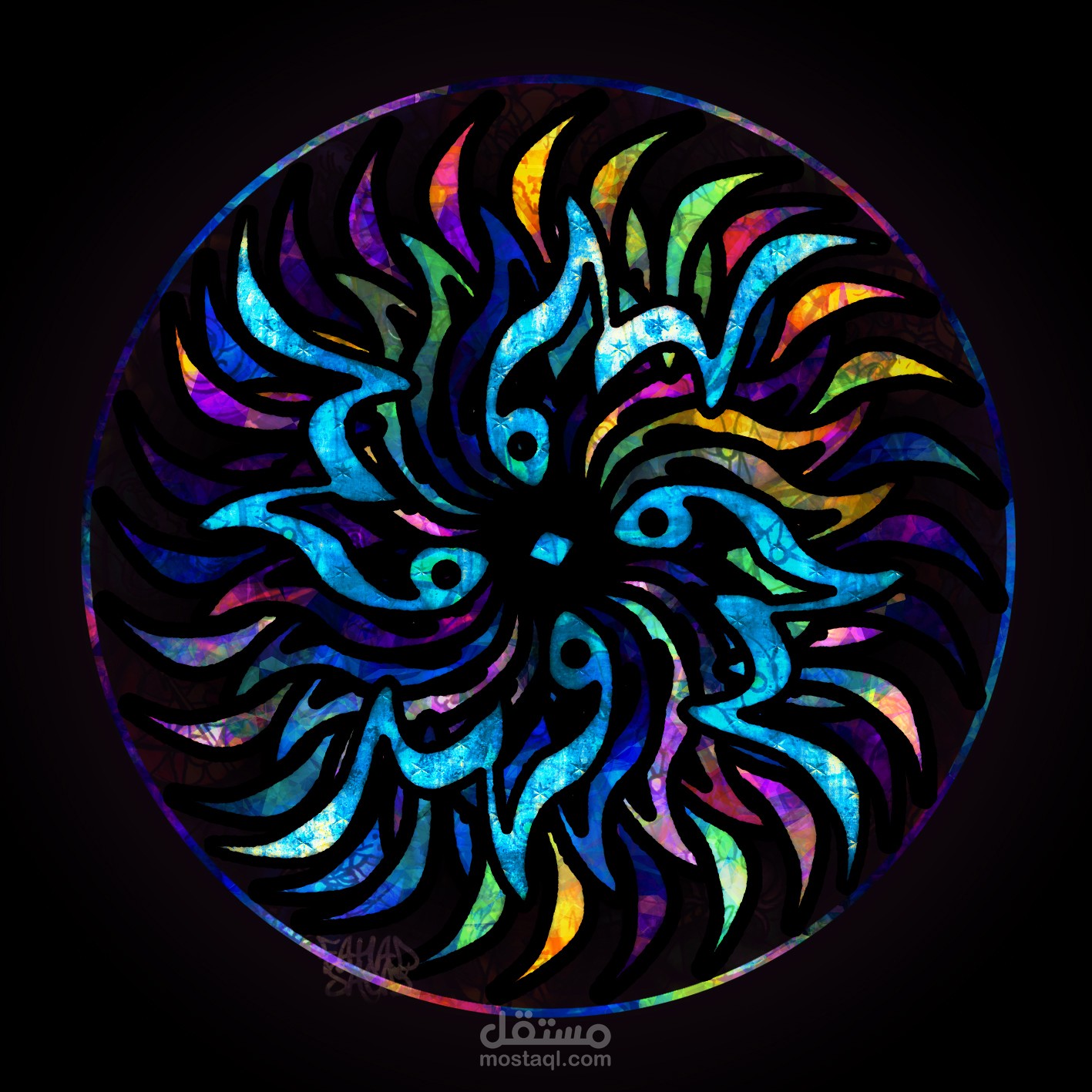 شعار فهد fahad logo