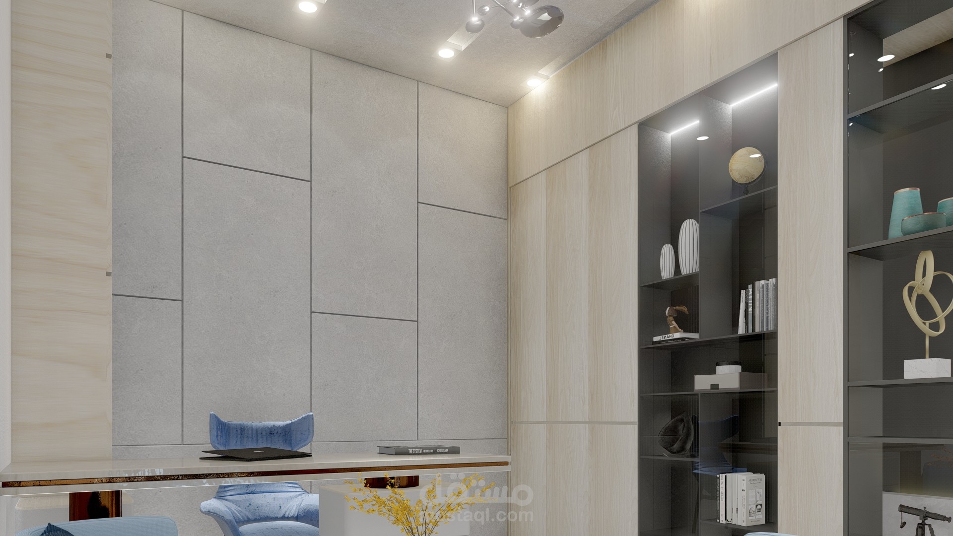 تصميم داخلي لمكتب