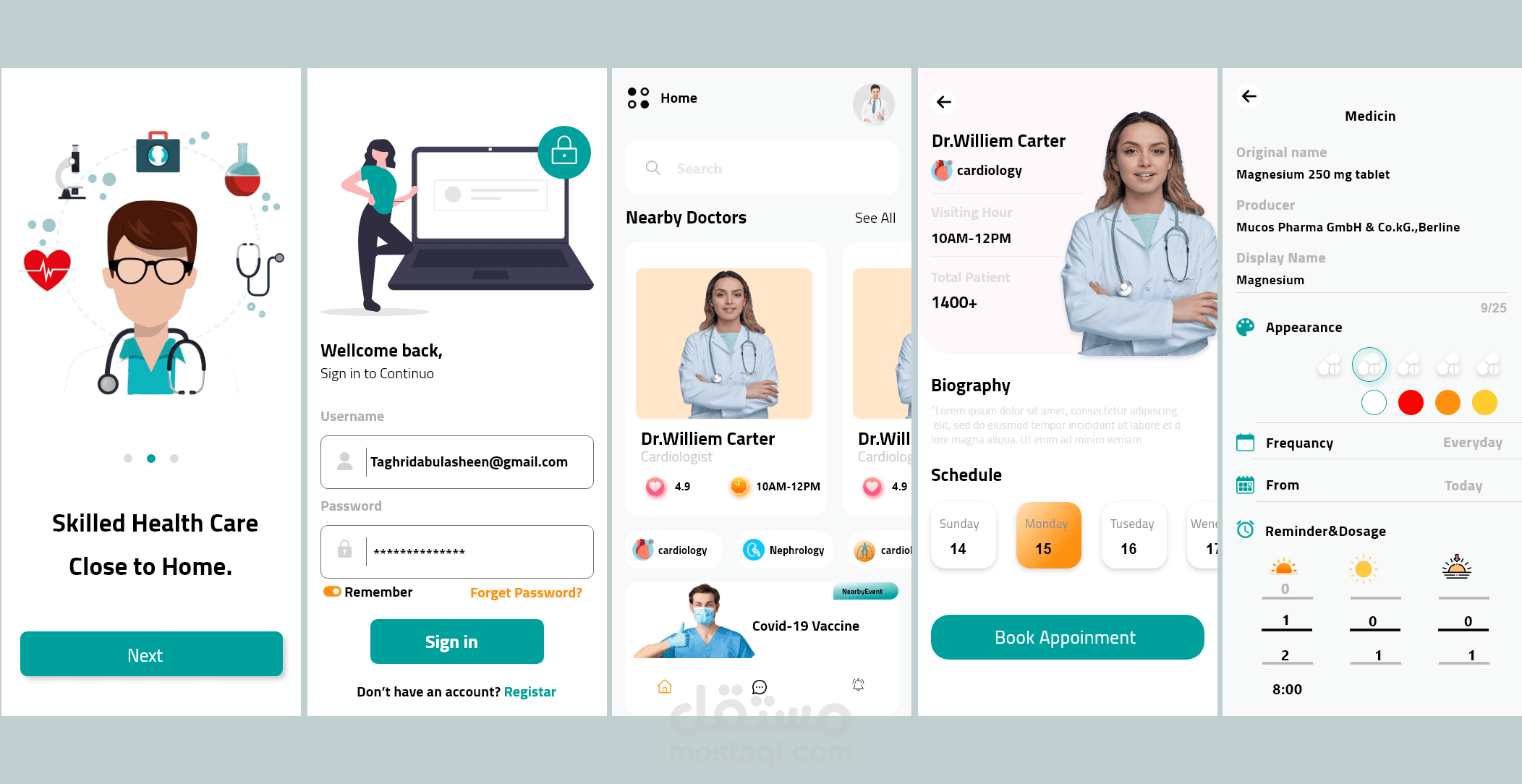 Applictioan for clinic