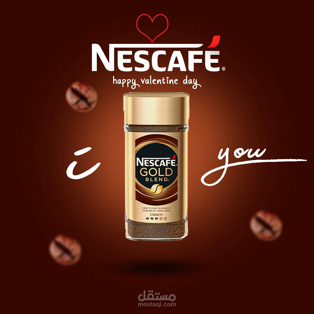 nescafe social media design