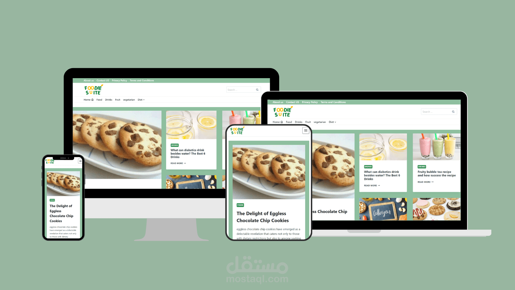 مدونة foodiesuite الاجنبية