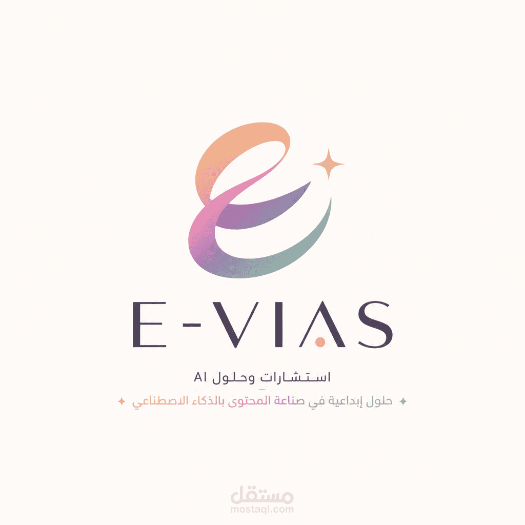 تصميم شعار للحلول التقنية