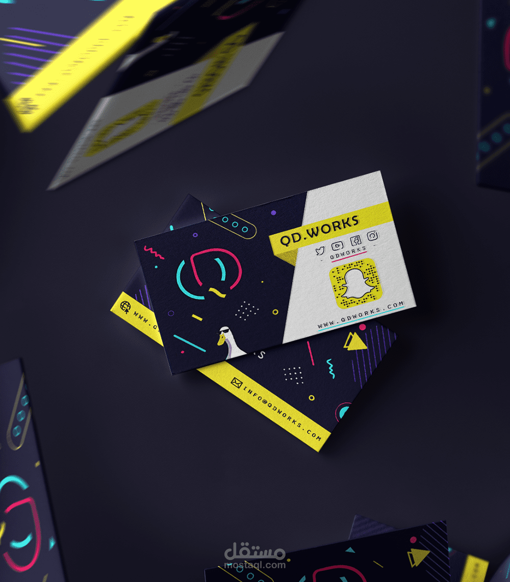 QDWorks Buisness card