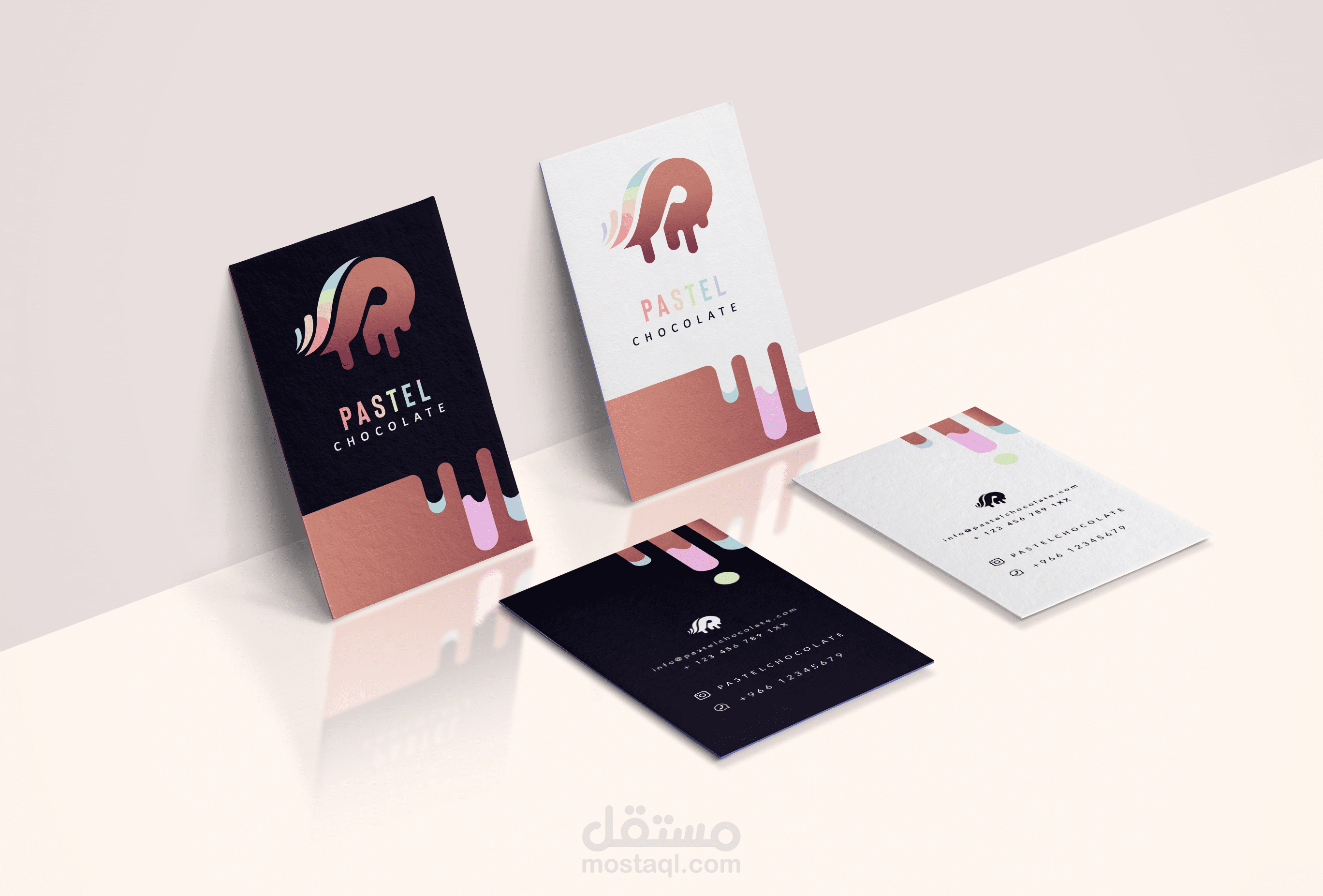 Pastel chocolate - 2 Business card