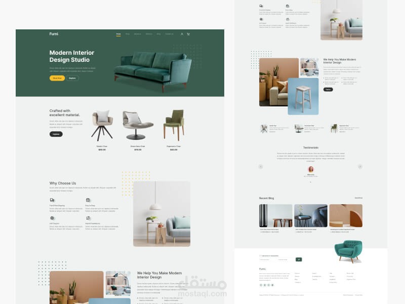 furniture ecommerce website
