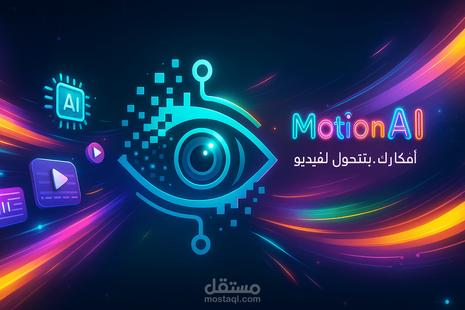 اعلان صفحة motion ai