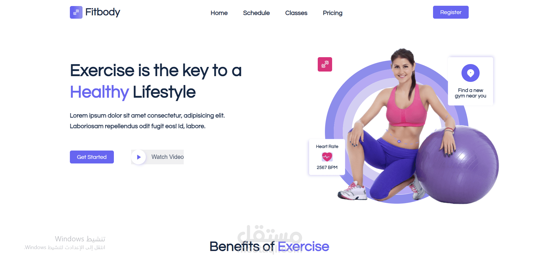 Gym Website