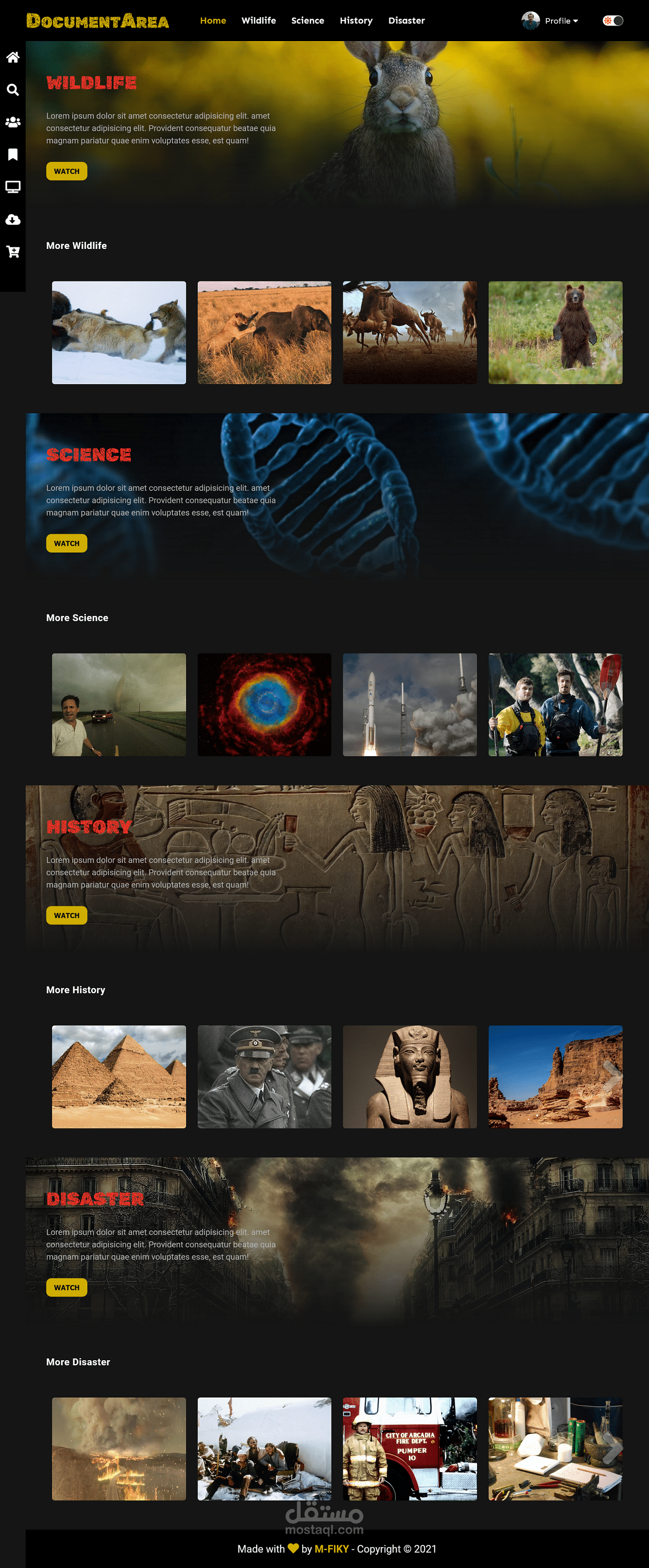 موقع للأفلام الوثائقية