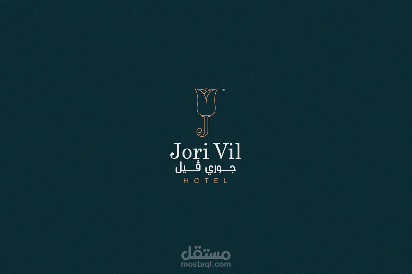 تصميم شعار وهوية بصرية لفندق JORI VILL