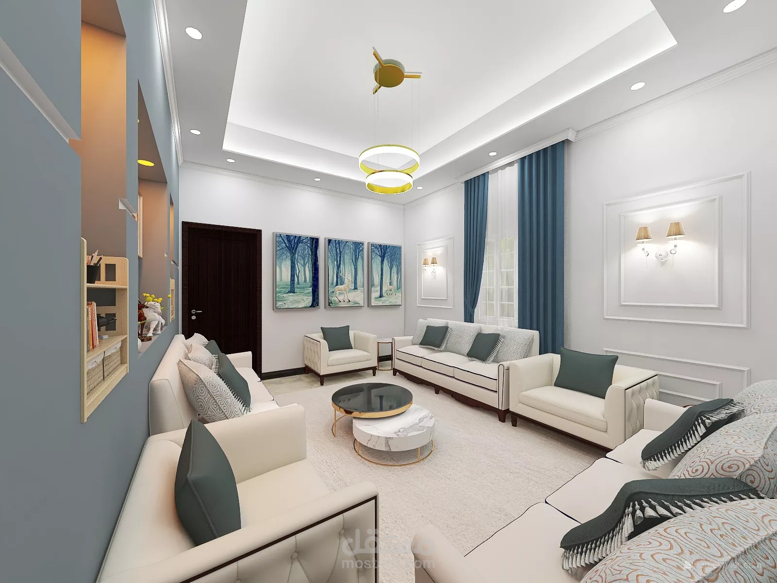 تصميم غرفة ضيوف