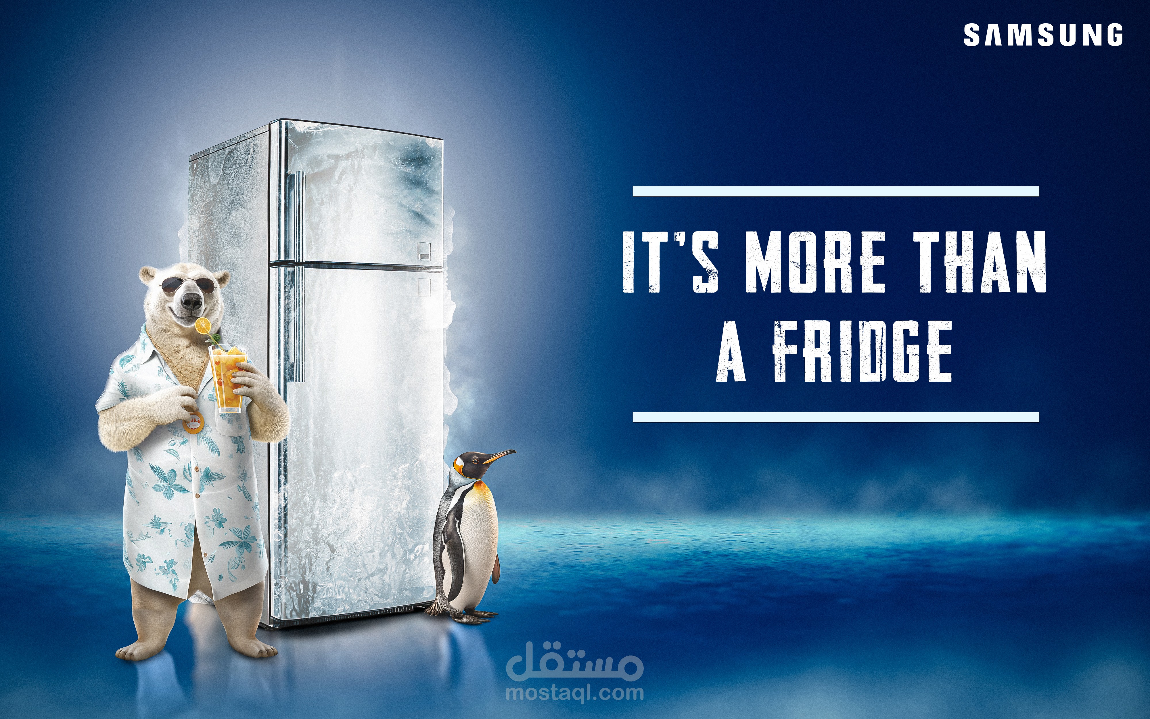 تصميم سوشيال ميديا غير رسمي لشركة سامسونج