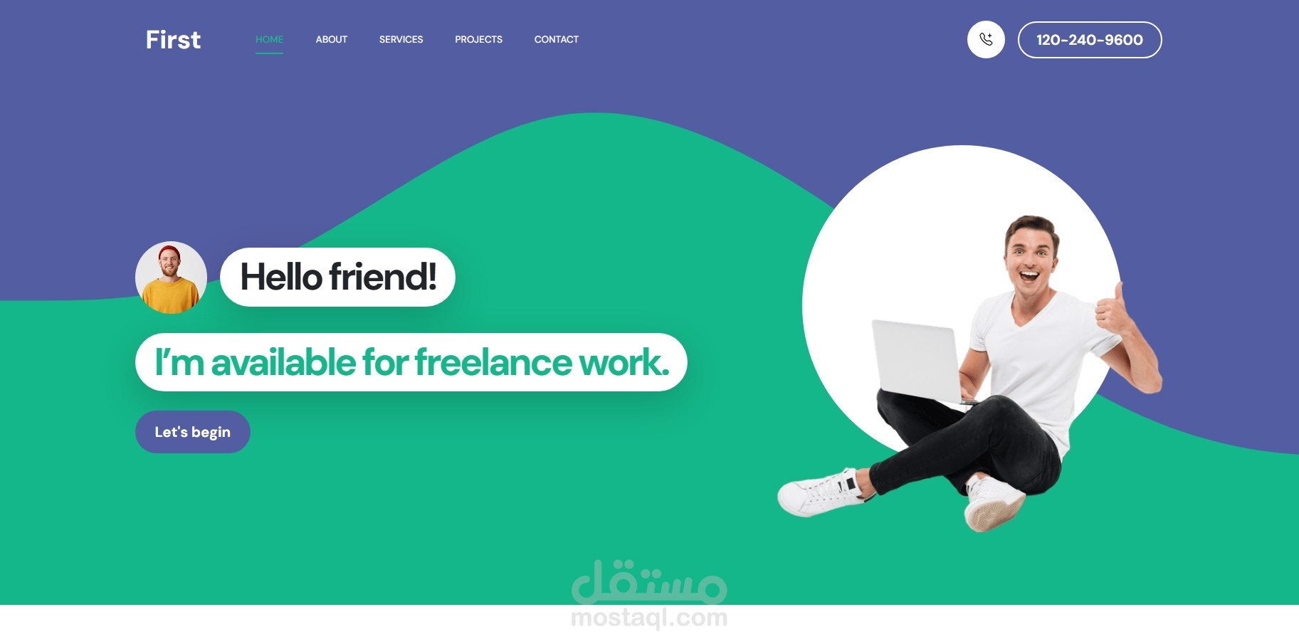 موقع شخصي لصاحب مهنة