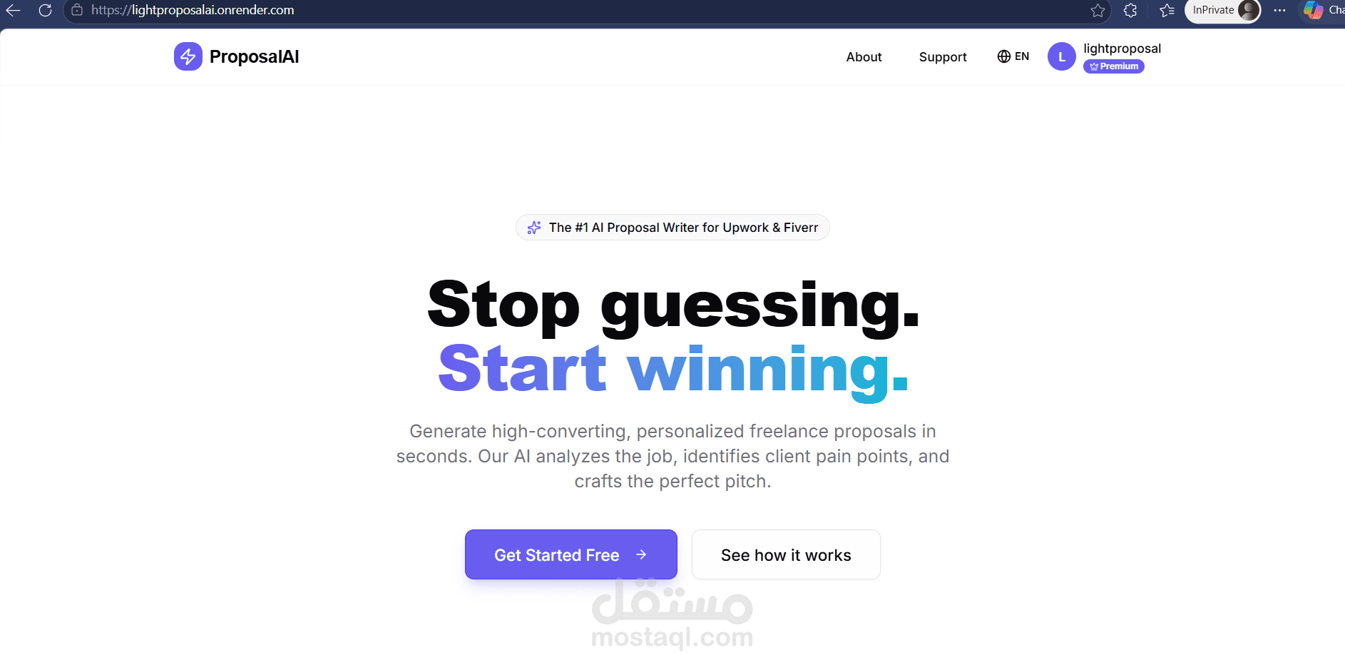 AI-Powered Proposal Generator