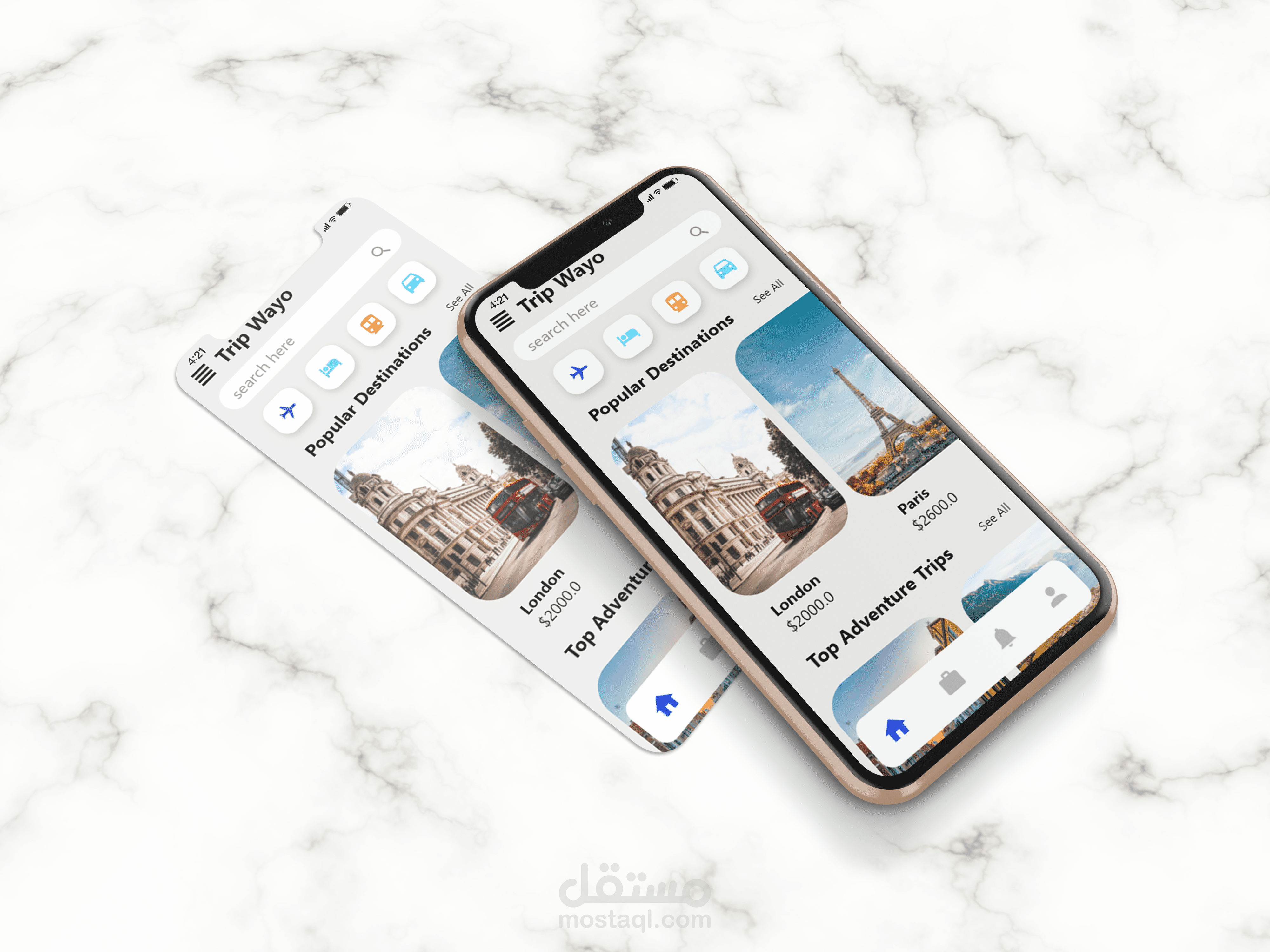تطبيق سياحة وسفر Travel App