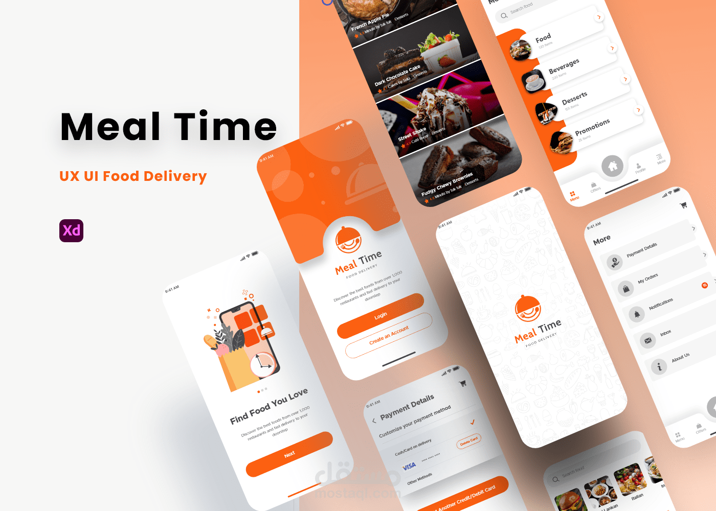 Delivery Food App UX|UI Design