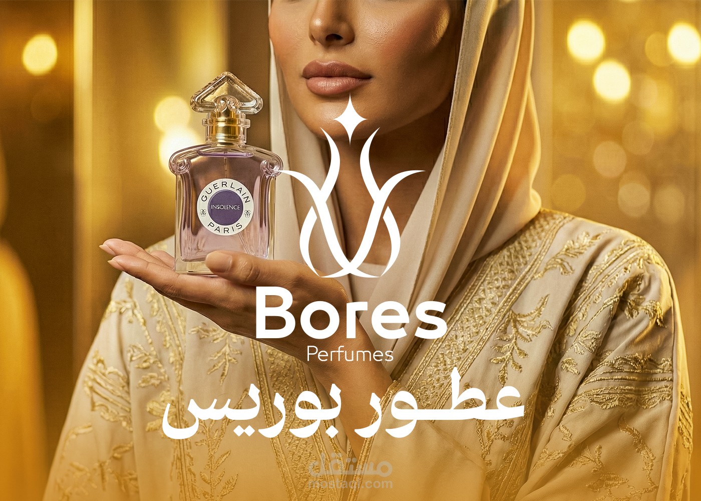 تصاميم سوشيال ميديا لصالح متجر عطور بوريس