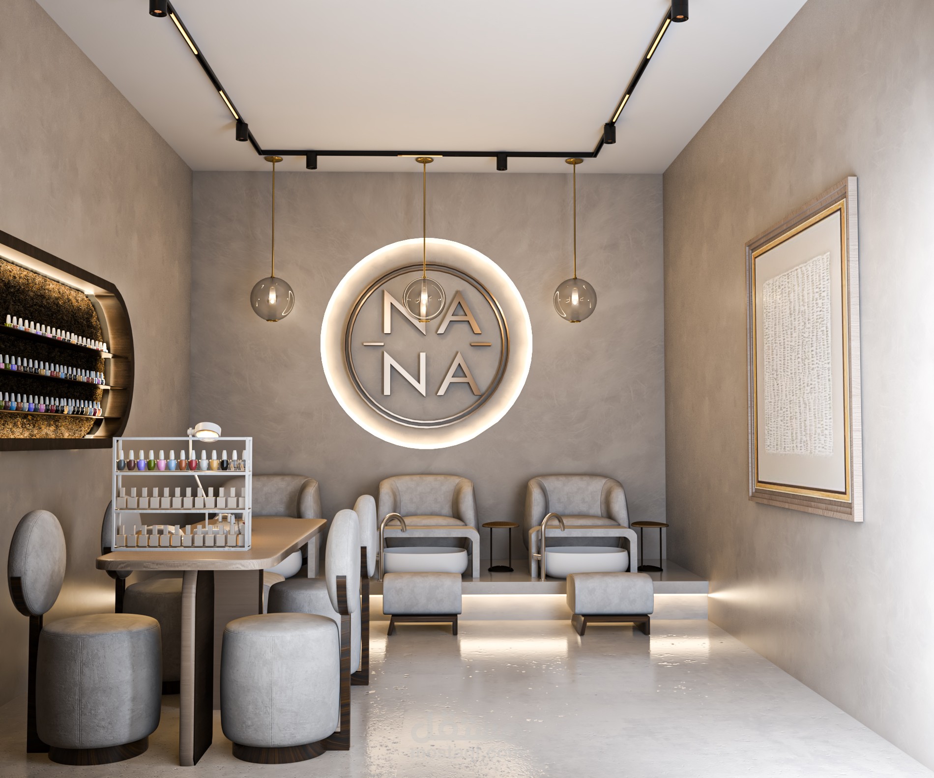 تصميم صالون نسائي