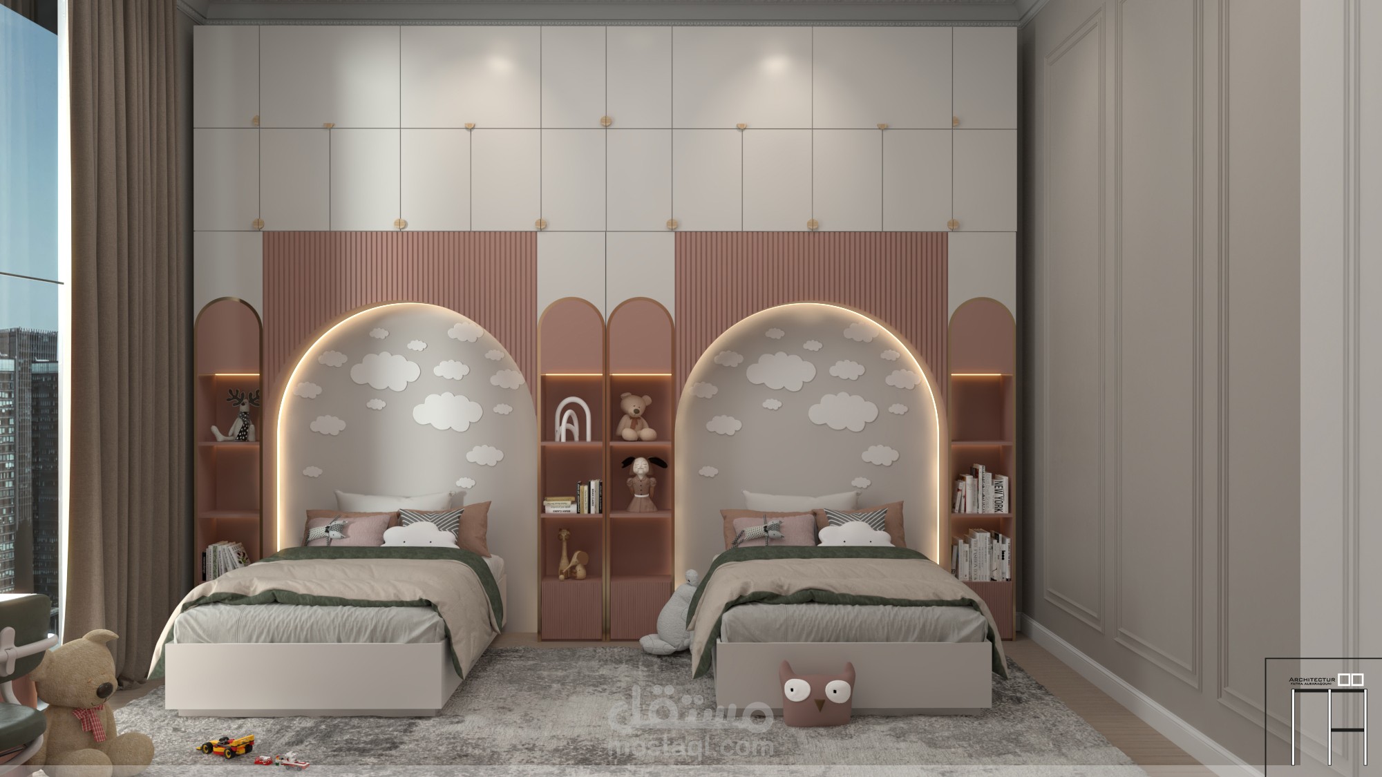 غرفة نوم اطفال بنات