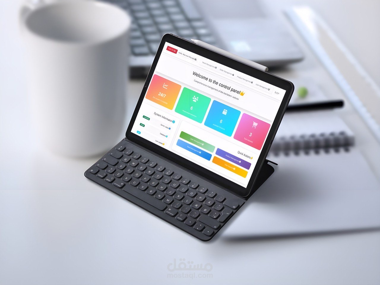 نظام متكامل لإدارة المبيعات وتتبع الطلبات لـ Suqy.ps