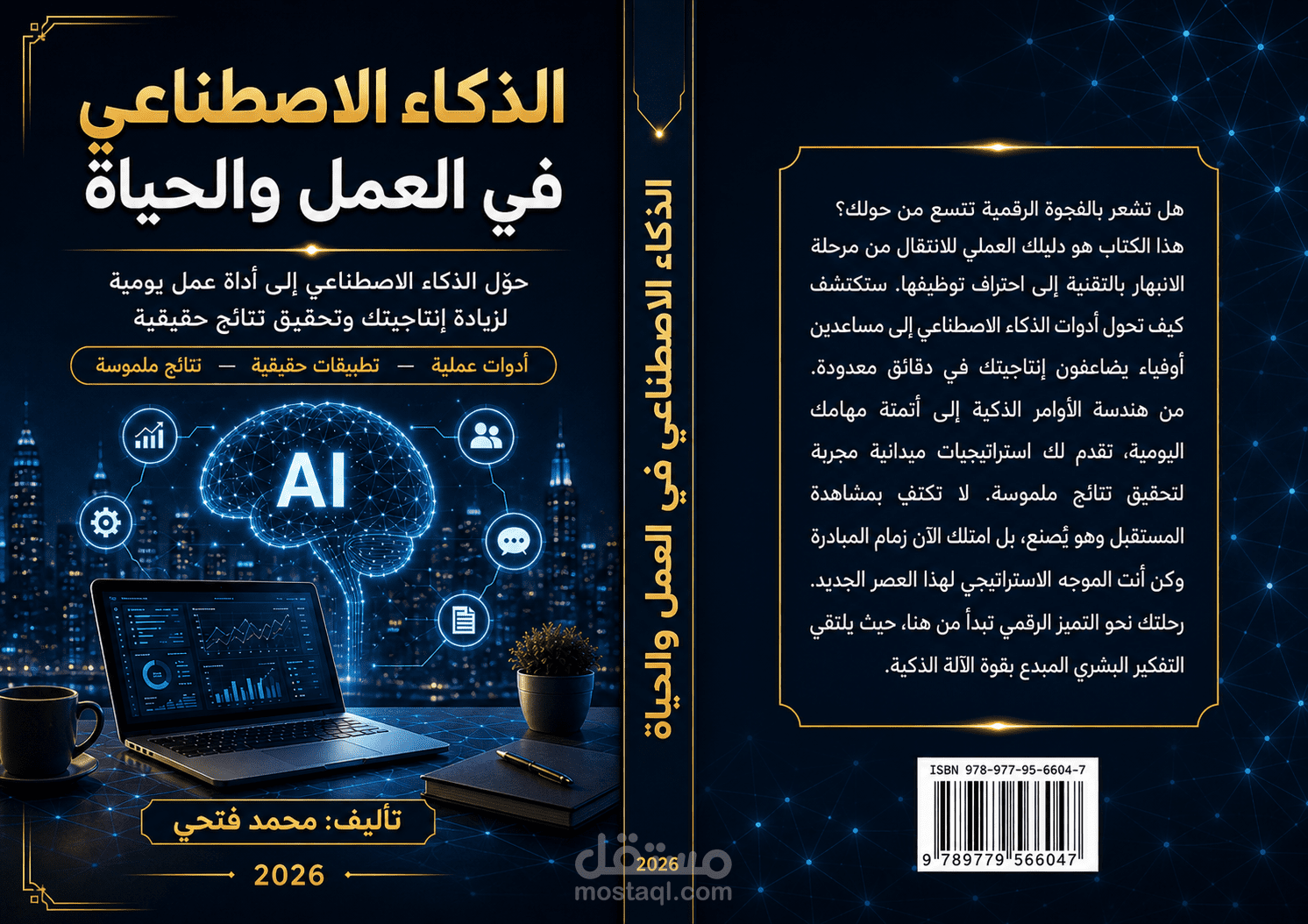تاليف كتاب الذكاء الاصطناعي في العمل والحياة