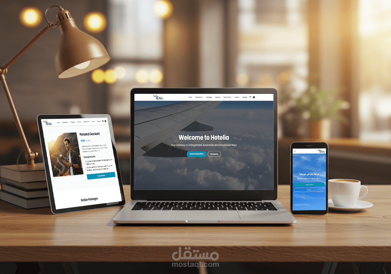HOTELIA | منصة رحلات وحجوزات أونلاين
