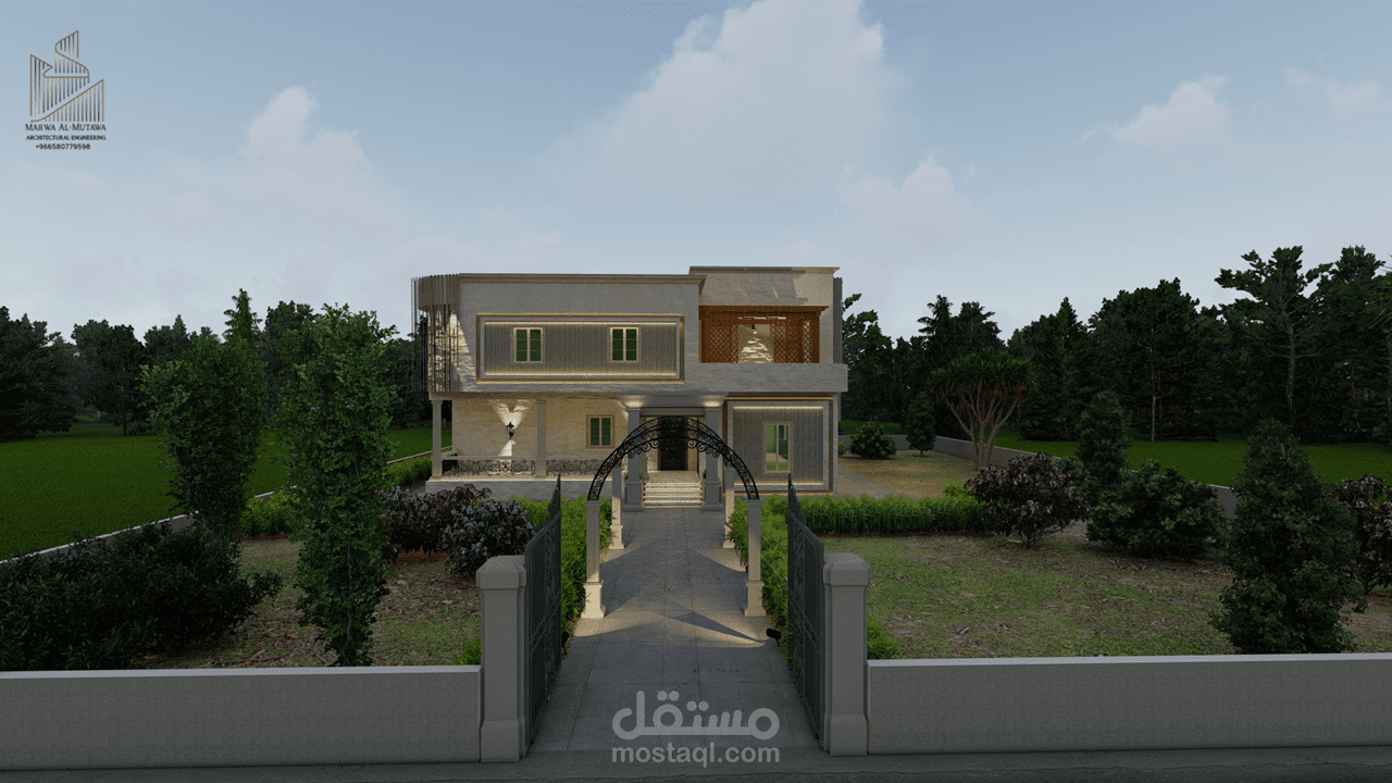 واجهات لي فيله سكنيه