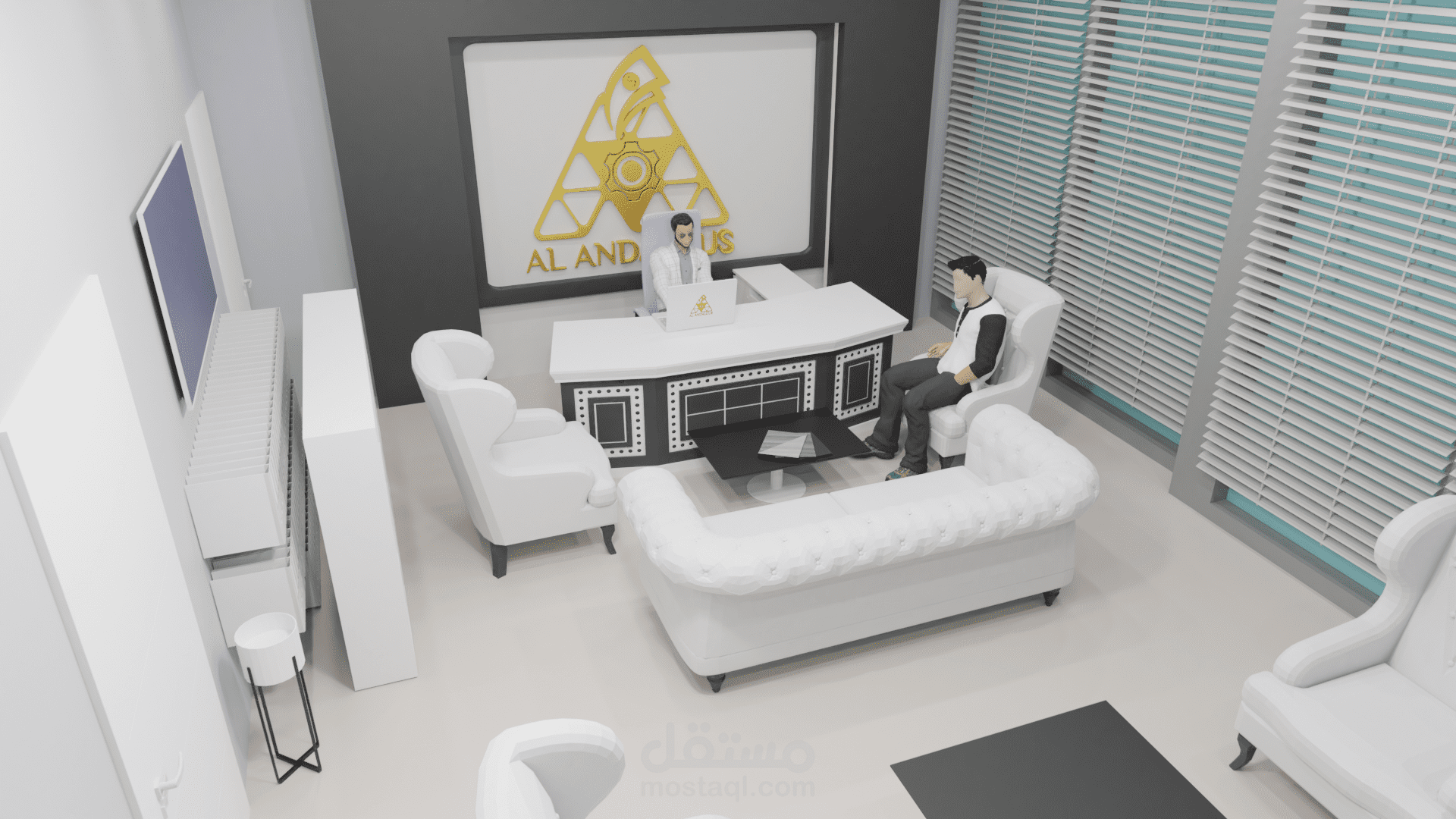 فيديو 3D موشن جرافيك لشركة الاندلس