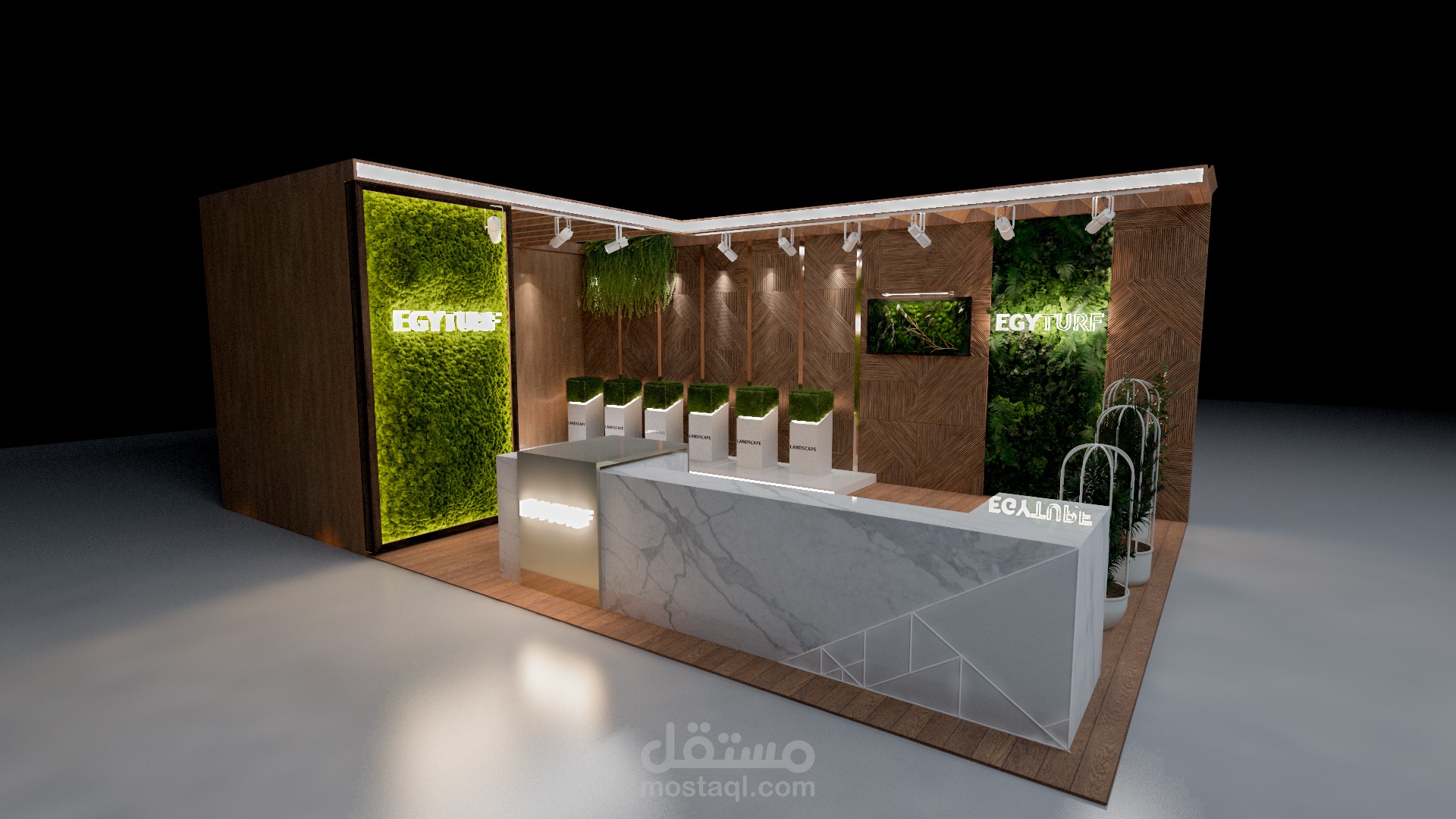 booth