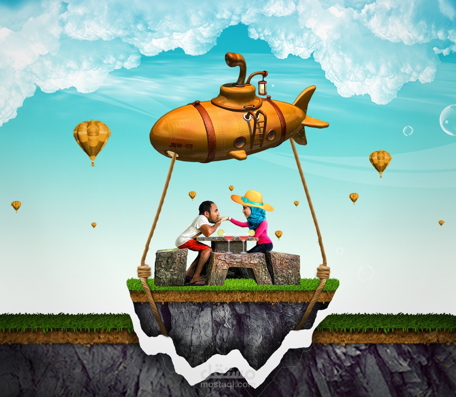 Manipulate images of characters