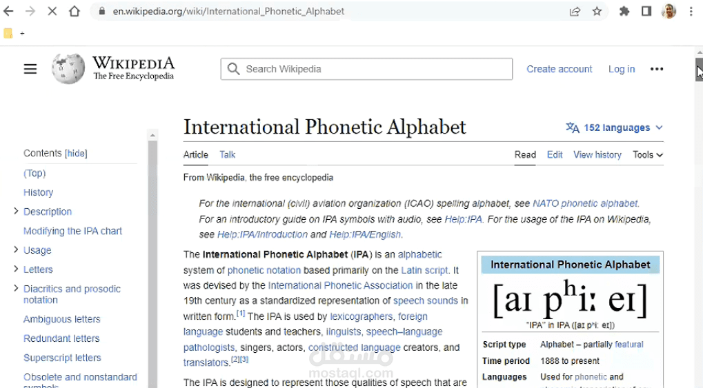 International Phonetic Alphabet