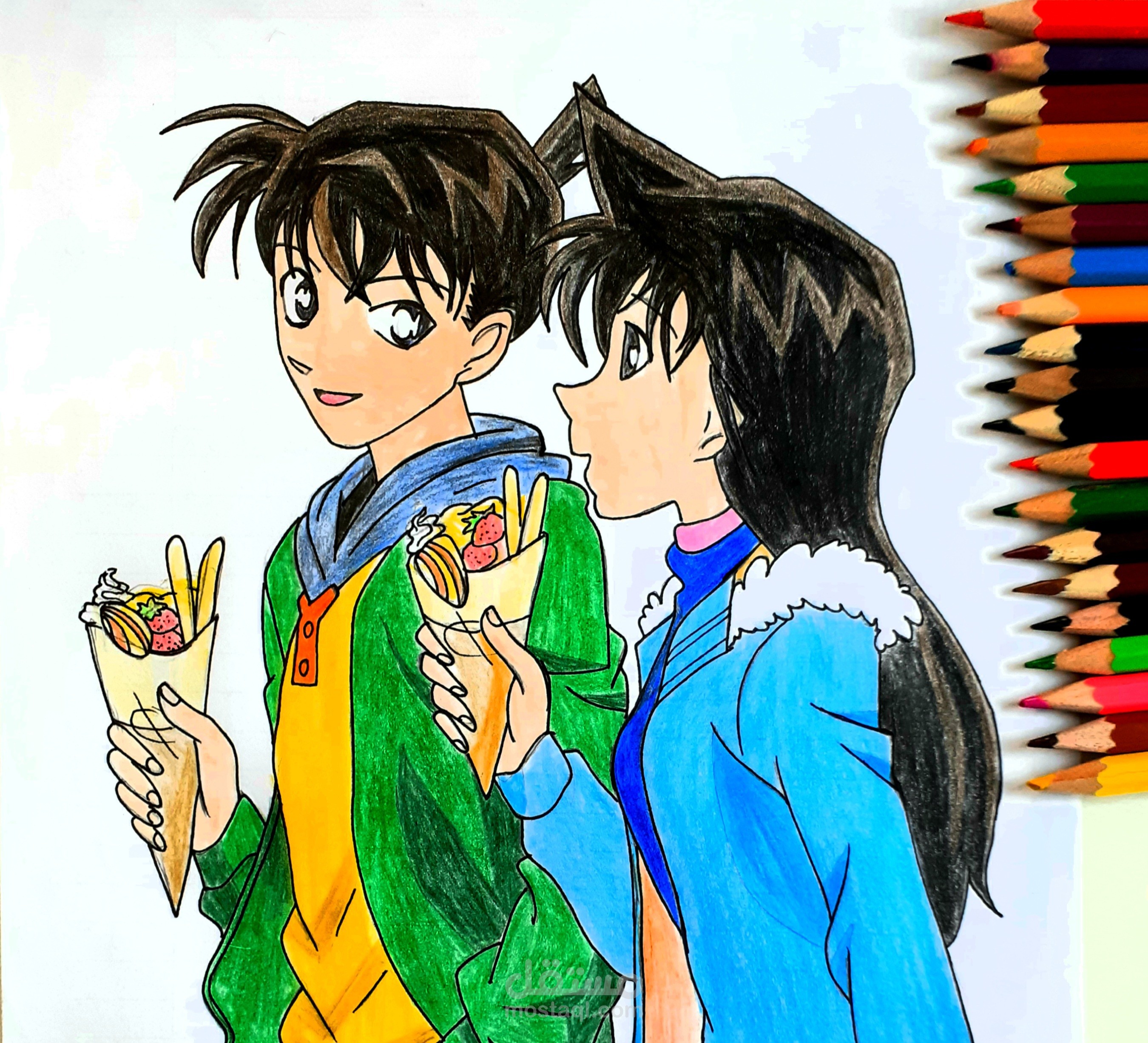 رسم أنمي