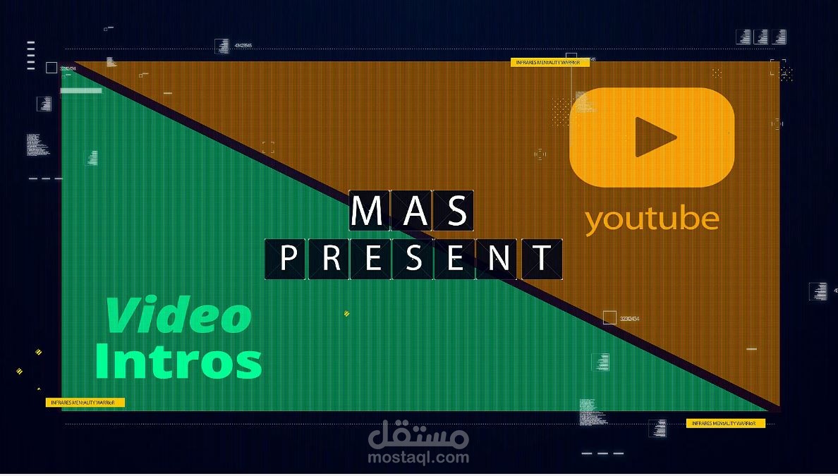 نماذج عن مقدمات لفيديوهات اليوتيوب-Youtube intros_MAS studio