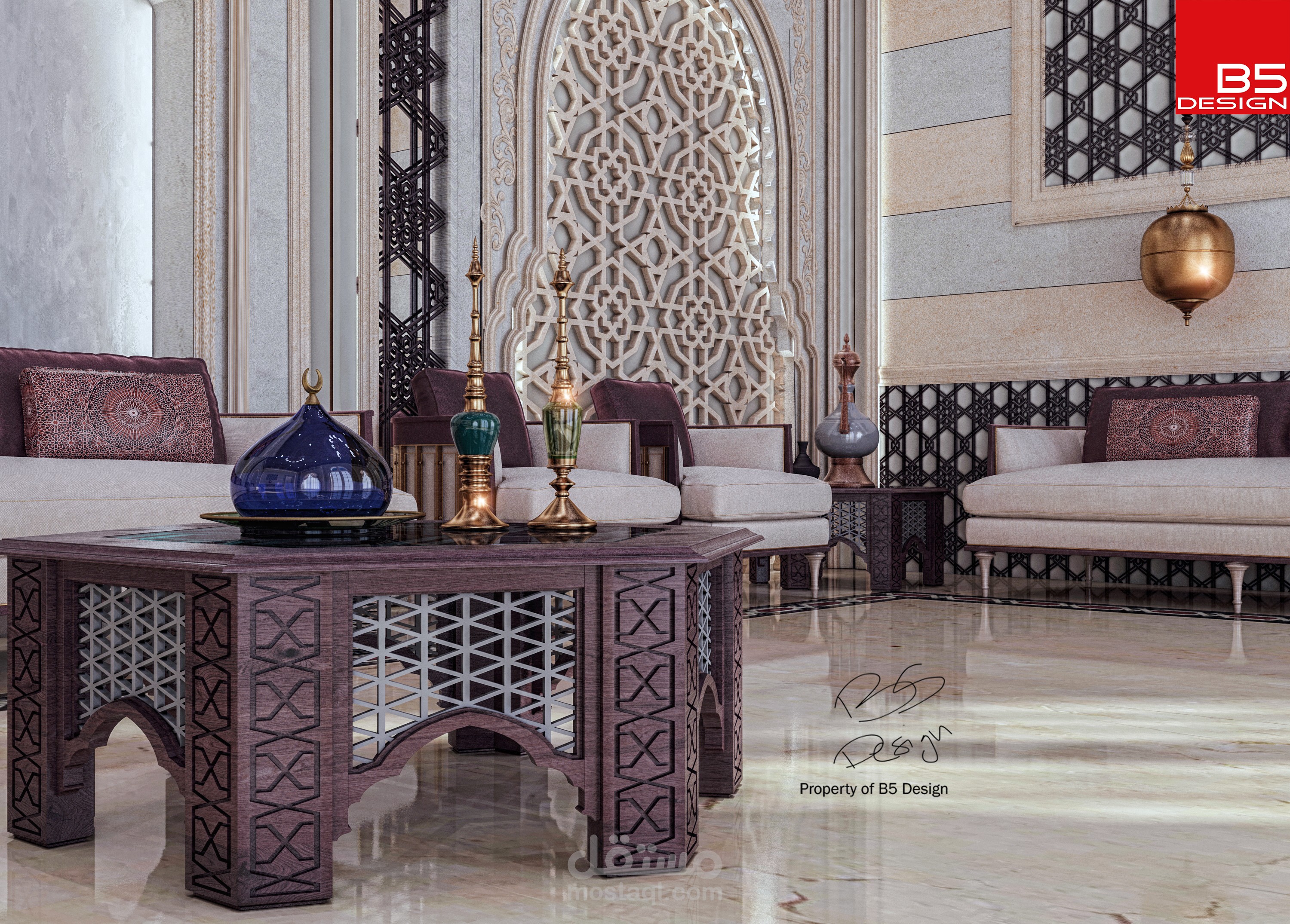 Moroccan sitting and dining