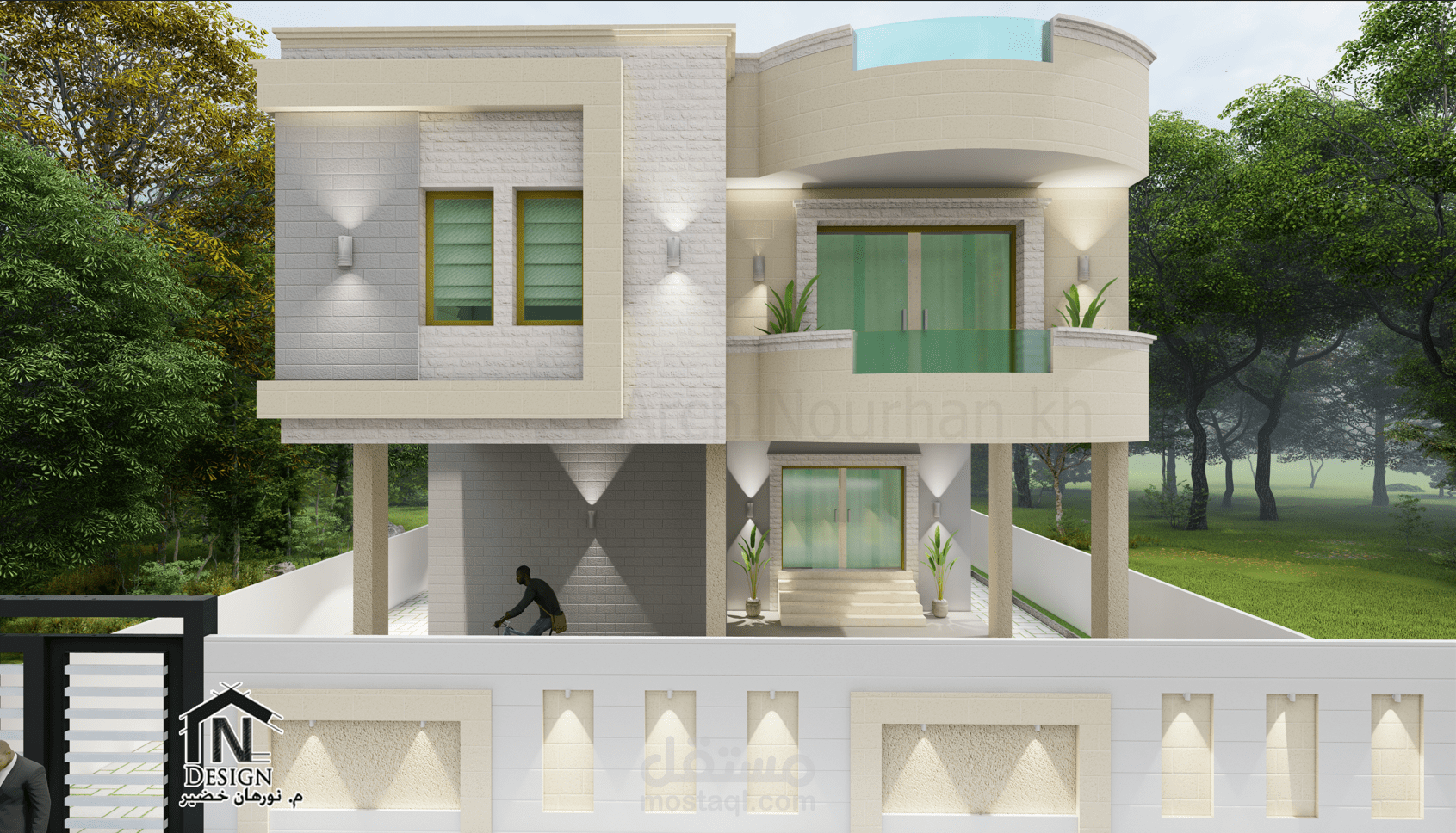 تصميم واجهة مودرن Exterior design