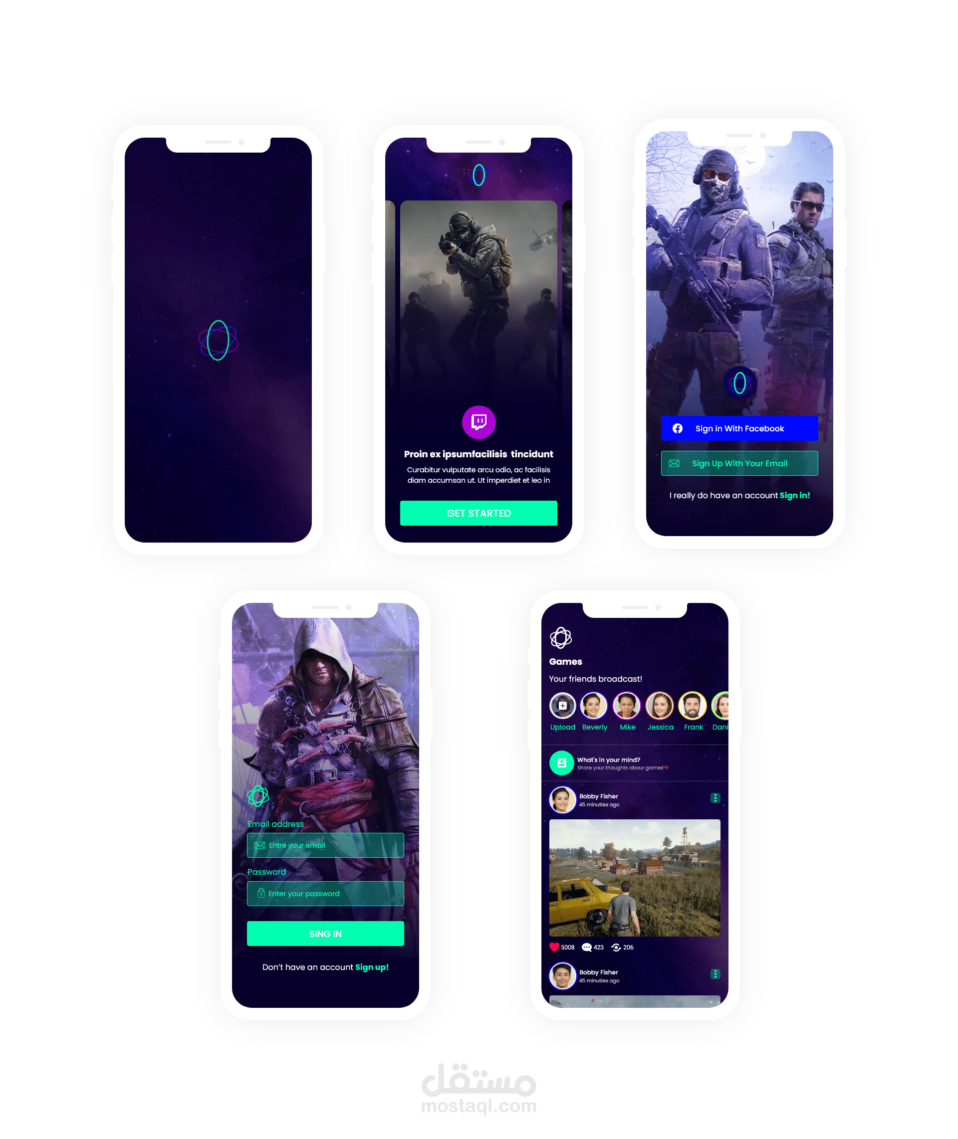 Games Broadcasting App