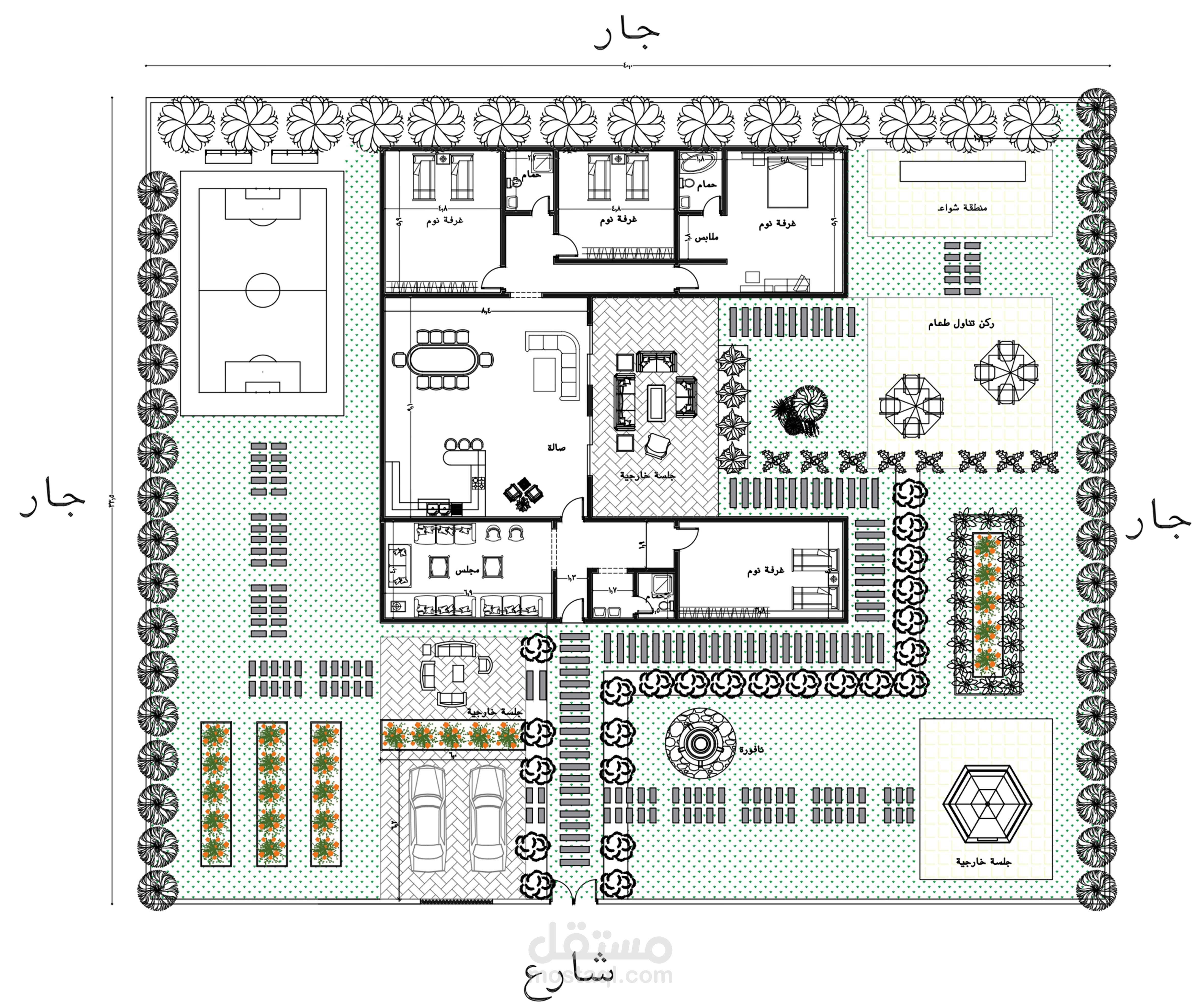 تصميم شاليه