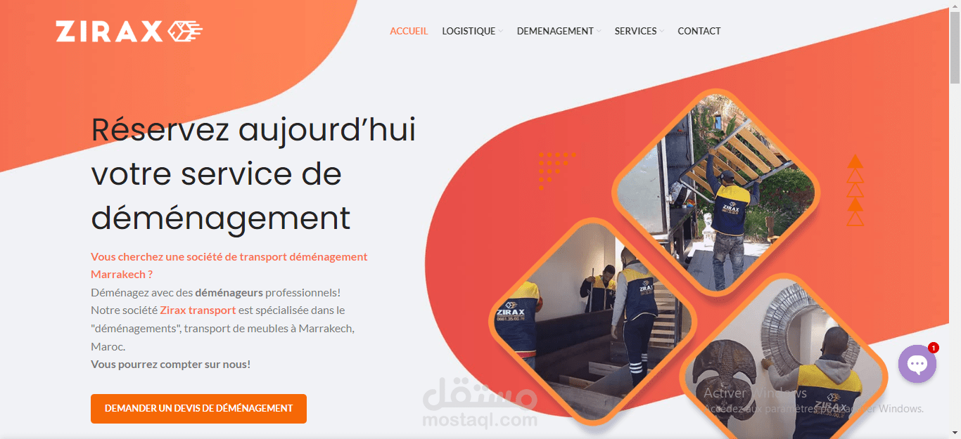 Zirax demenagement