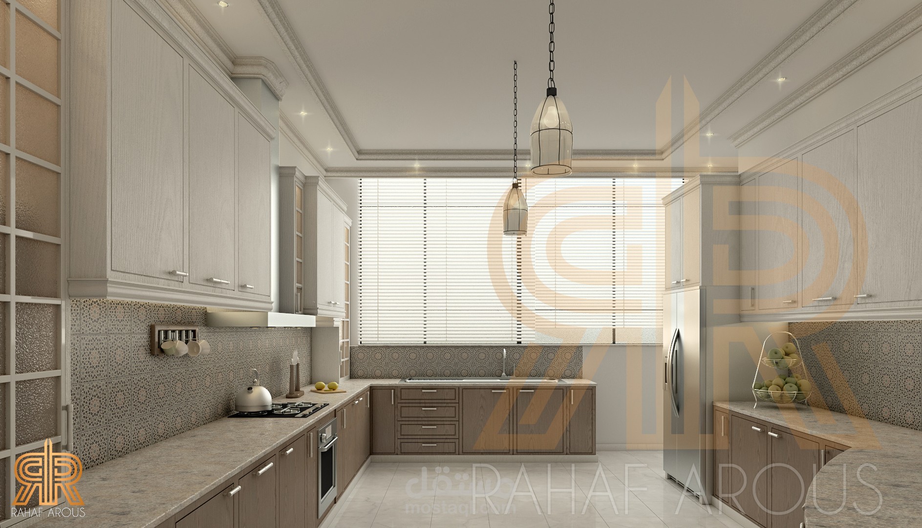 Modern kitchen _ interior design