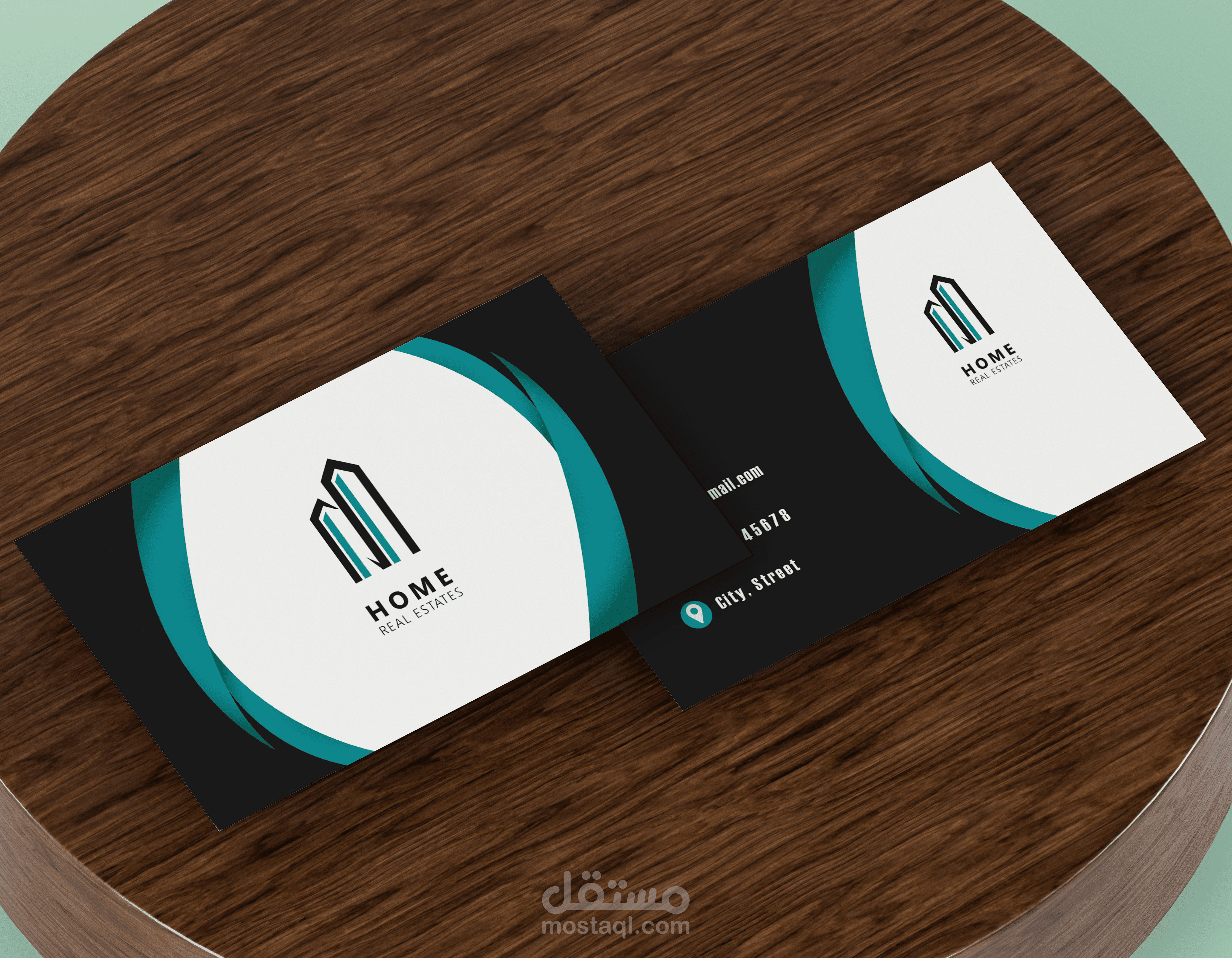 تصميم بطاقة أعمال business card