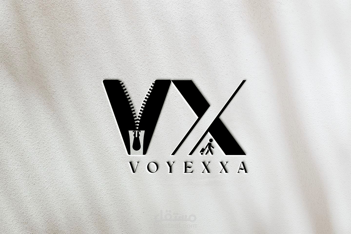 تصميم شعار متجر حقائب سفر فاخرة