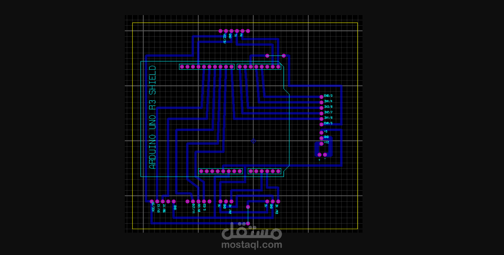 بورده لسيارة RC