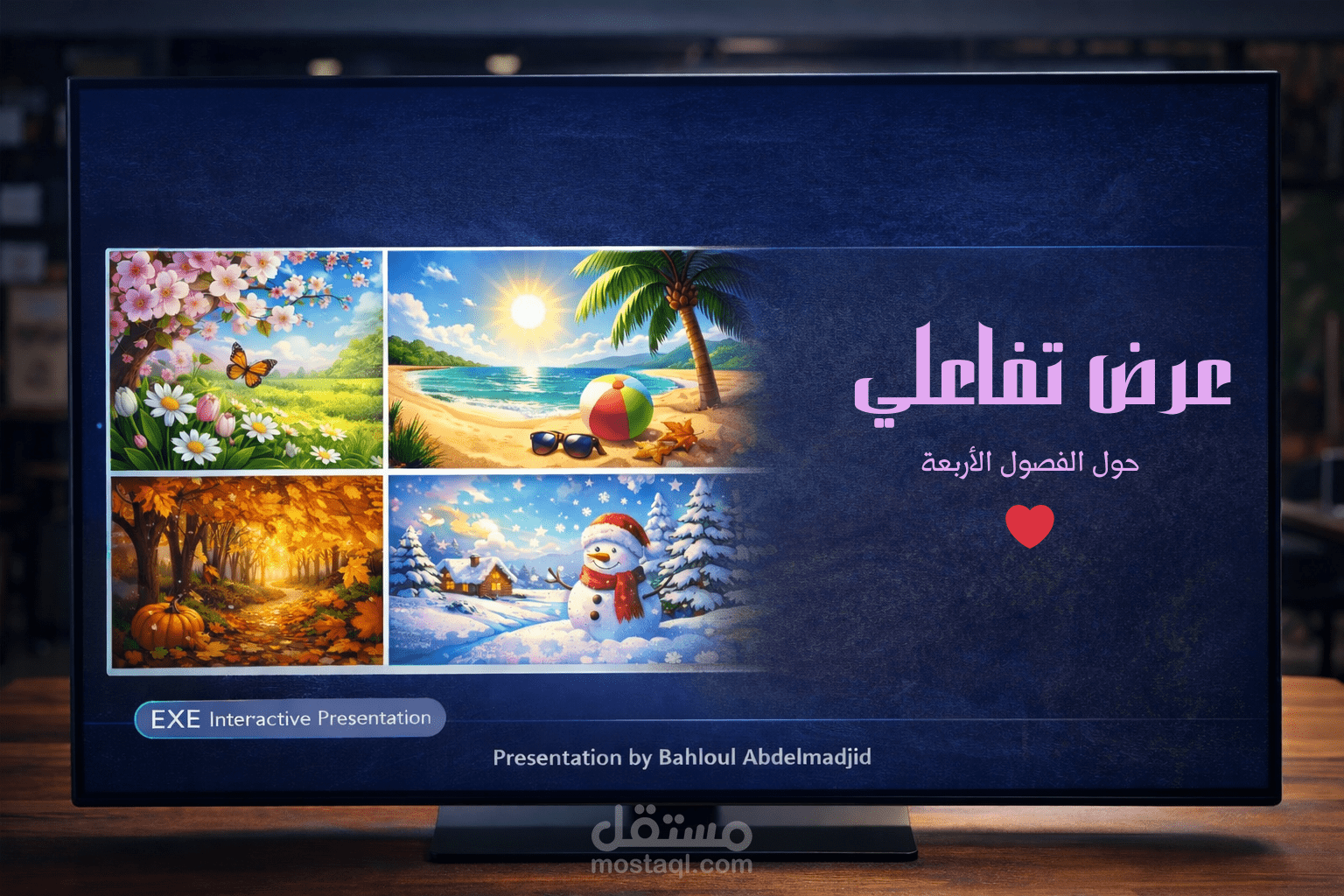 عرض تقديمي: الفصول الأربعة