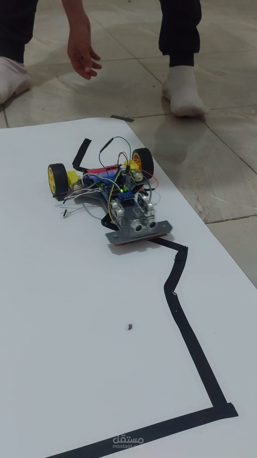 Line Following Robot and Maze Solving