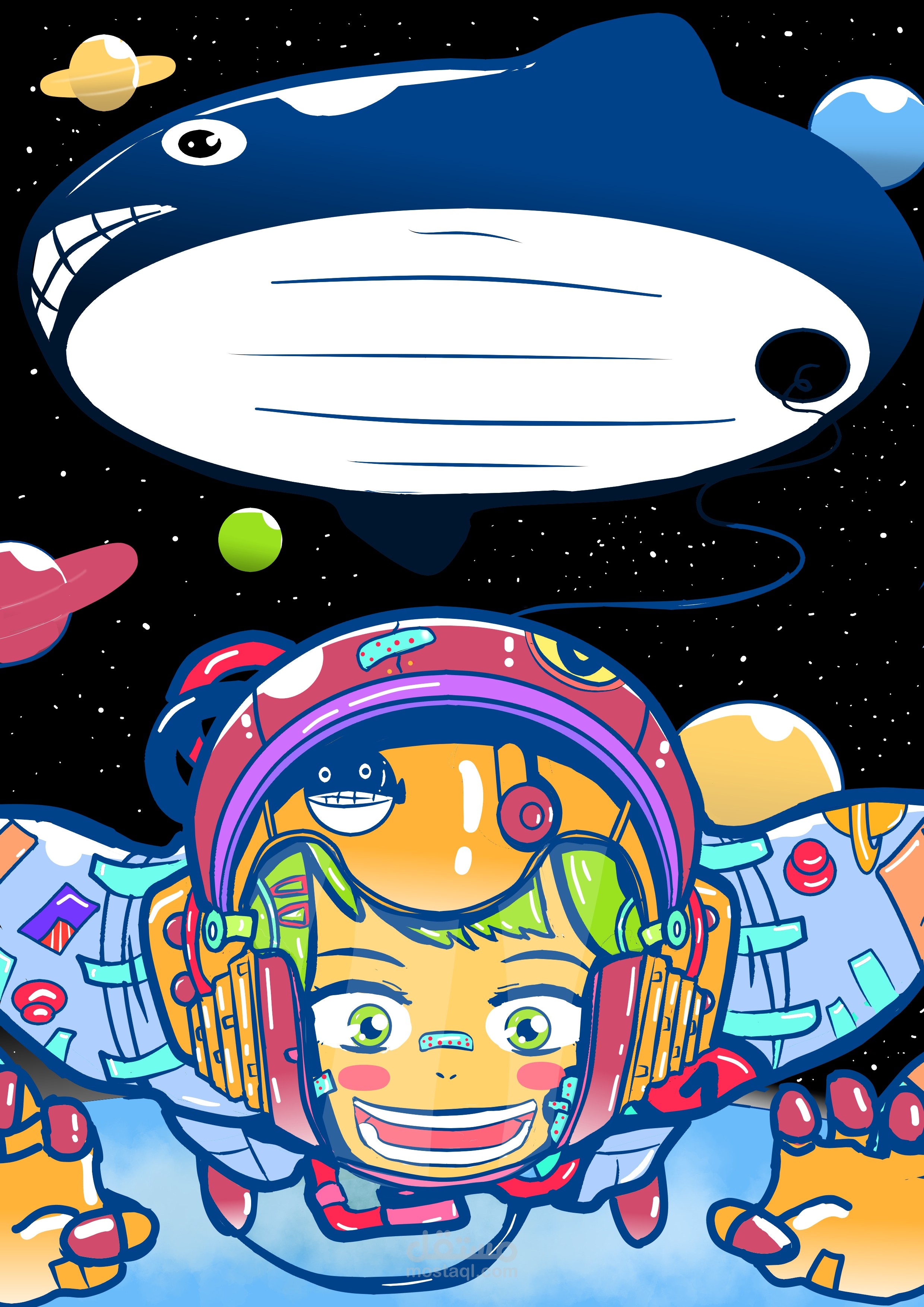 رسم قصص أطفال